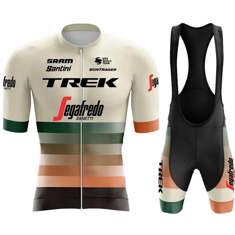 Men Women Cycling Jersey Short Sleeve Quick Dry Breathable Road Mountain Bike Apparel With Bib Shorts