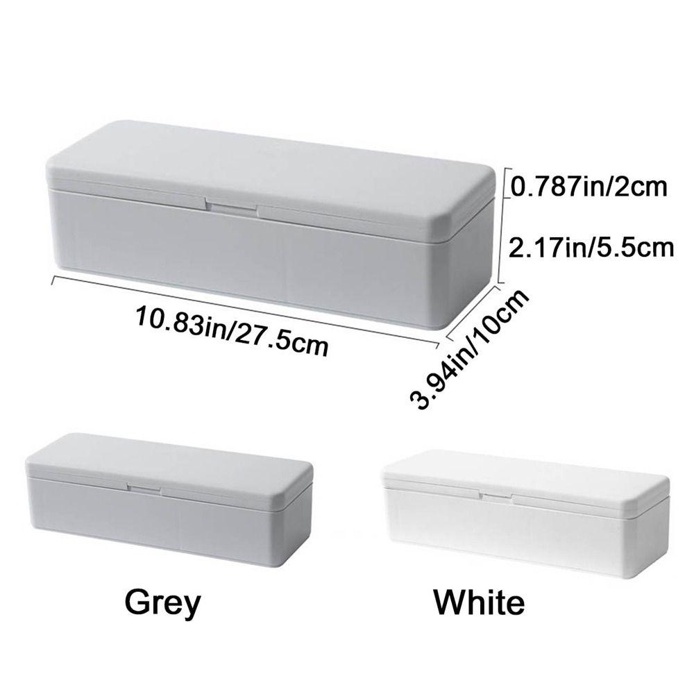 Wear-resistant Battery Case Plastic Data Cable Case Bilayer Data Cable Case for AA/AAA Batteries