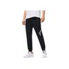 Li Ning Sports Lifestyle Series трикотажные повседневные брюки с манжетами и средней талией на шнурке, мужские брюки черного цвета YKLU155-1