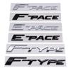 ABS Car Trunk Whole Body Badge Sticker for F-PACE E-PACE F-TYPE XJS XJ8 XF X260 XE XEL XFL Rear Emblem Decal Accessories