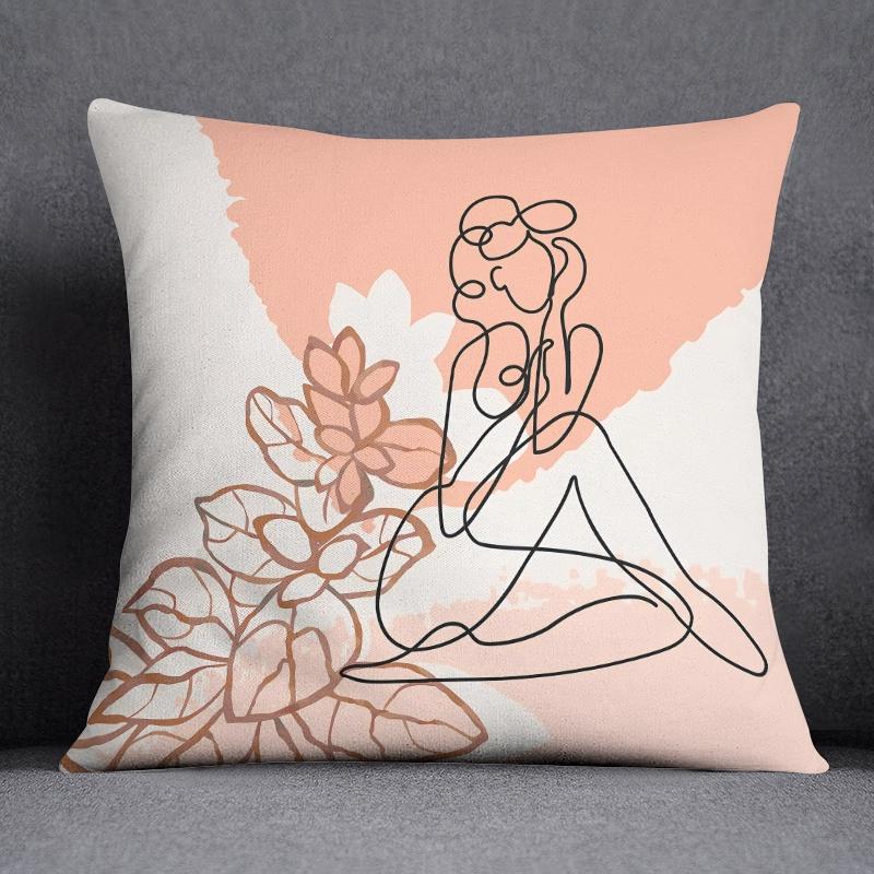 Наволочка из полиэстера, подарок, домашний офис, декор, спальня, диван, автомобиль, наволочка