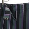 MAX&CO Made in Bulgaria Striped Pattern tapered trousers Pants 46 Women Used