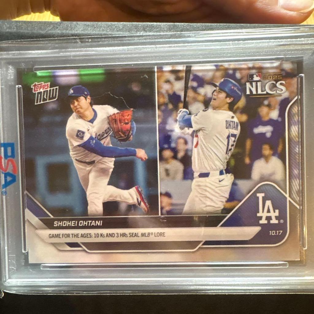 Used PSA10 Shohei Ohtani 2025 Topps Now #884