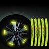 Car Sticker 20pcs Car Wheel Hub Stickers Decorative Reflective Stickers For Mercedes Benz B/C/E/S Class A Class C200L GLC GLK Ne