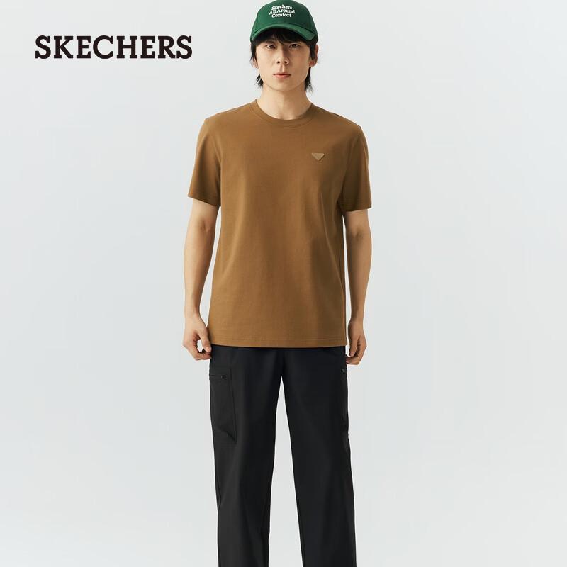 Skechers Унисекс Вязаная футболка с коротким рукавом охлаждающая