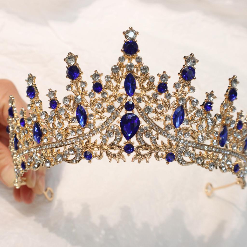 Супер Сказочный Головной Убор Корона для Невест Высококлассная Корона Головной Убор для Вечеринки в честь Дня Рождения Выступление Фотография Свадебное Платье