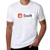 Футболка с языком программирования Swift футболки хлопок 100% мужские футболки графическая футболка