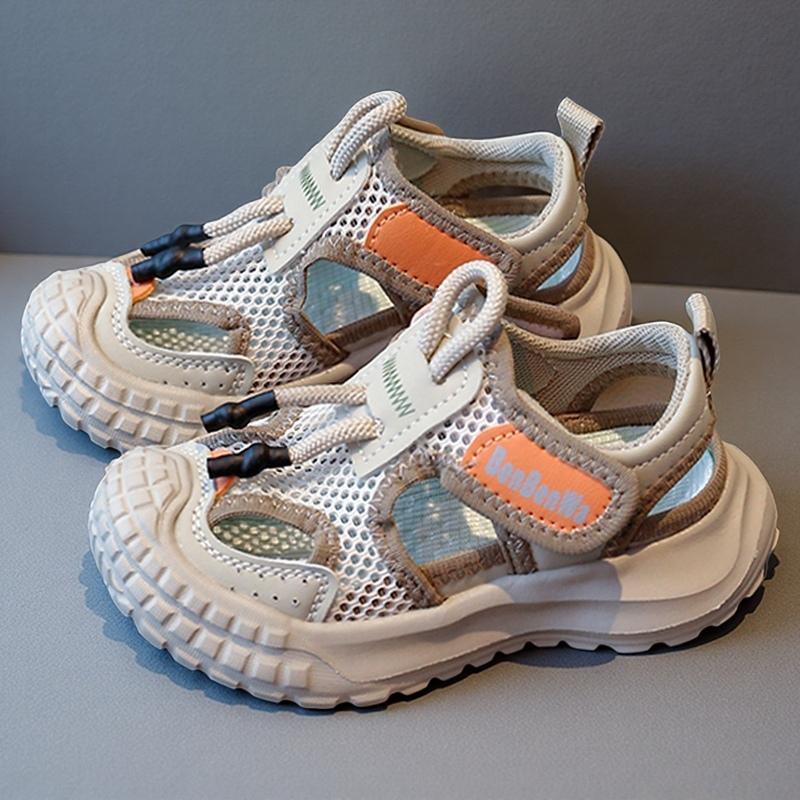 Новая летняя обувь от 'Nezha Children's Shoes' - Пляжные туфли на мягкой подошве для детей постарше и мальчиков - Тренд