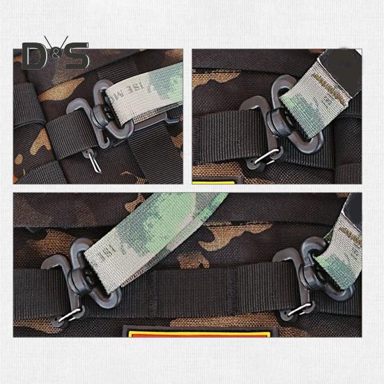 Ремень для переноски на открытом воздухе, регулируемая длина, быстросъемный, расширяемый, с кольцом для подвешивания