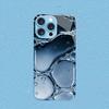 Синяя жидкая капля воды для чехла iphone 17 для coque iphone Модный чехол fundas Стекло для iPhone 17 16 15 14 13 12 11pm Pro Plus