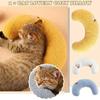 1Pcs Deep Sleep Cats Little Pillow Dog Sleeping Kitten Headrest Neck Protector  for Cats Puppy
