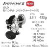 Катушка для ловли на джиг PENN FATHOM II 15LD Fathom 2 Offshore