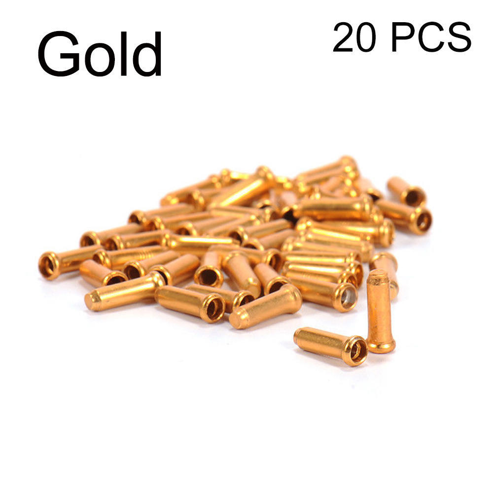 High Quality Bicycle Accessories Cycling Shifter Cable Cover Brake Wire End Cap Aluminum Alloy Bike