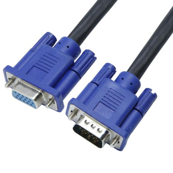 Удлинительный кабель VGA Практичный HD-совместимый 150/300 см Папа-Мама Адаптер-удлинитель для компьютера
