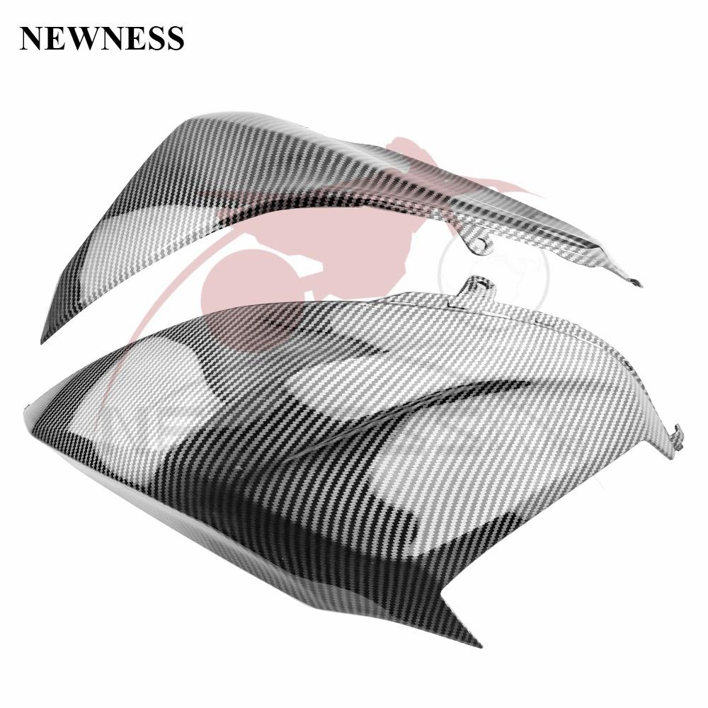 For KAWASAKI Z800 2013 2014 2015 2016 Carbon Color Front Gas Tank Side Cover Panel Fairing