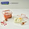 Контейнер для хранения продуктов GLASSLOCK из закаленного стекла с ручкой