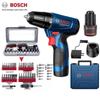 Bosch GSR120-LI Cordless Drill & Screwdriver Kit CN plug (adapter included)