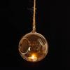 Glass Art Hollow Ball Candle Container Hanging Glass Hanging Candle Holder  Home Decor