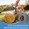 Stihl MS230 MS250 023 025 Комплект барабана сцепления 325 7T 1123 664 0501 1123 160 2050 Полный ремонтный комплект включает свечу зажигания Сверхпрочный профессиональный класс