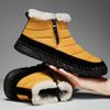Модные новые зимние водонепроницаемые мужские зимние повседневные ботинки плюшевые уличные мужские кроссовки теплые меховые мужские ботильоны мужские зимние ботинки больших размеров