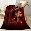 Cristiano Ronaldo's Legacy Blanket Warmthful Decor Perfect for Livingroom Couch Sofa All-Season Use Digital Print