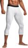 Tesla Length Sports Tights Capri Compression Running Gym Training JPB2 Men's 3/4 [UV Protection, Sweat-Wicking, Quick-Drying] Tights, Leggings,