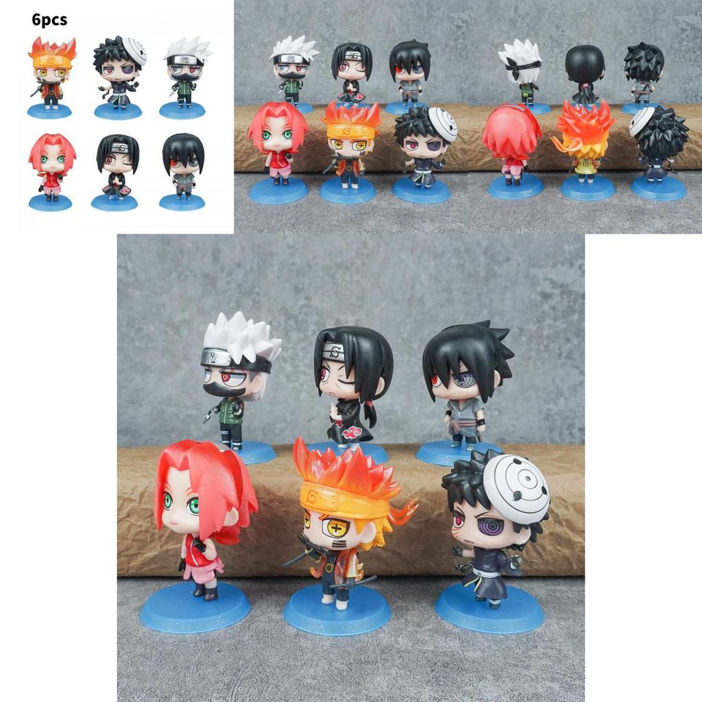 Naruto Pvc Figure Collection With Assembly For Display And Anime Enthusiasts
