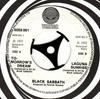 7-дюймовая пластинка BLACK SABBATH Tomorrows Dream Laguna Sunrise 6059061 Vertigo 1972 UK Металл Б/у