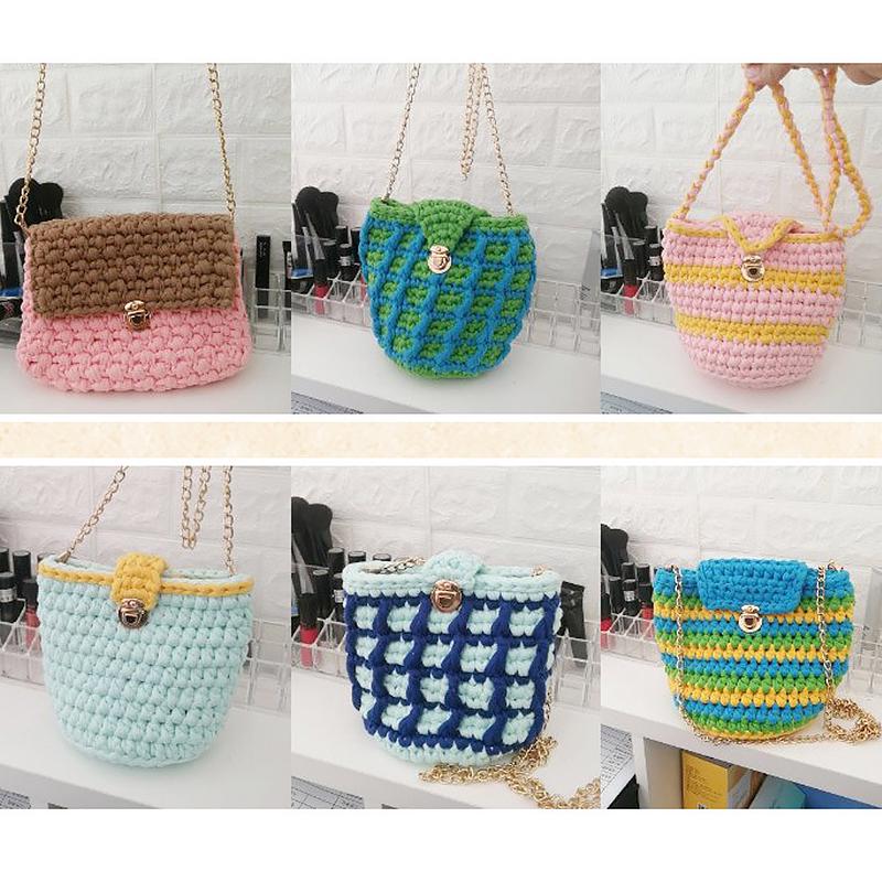 1PC Hand Crocheted DIY Baby Soft Knitting Wool Yarn Sweater Woven Thread 46 Color Scarf