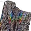 Silver Black Chrome DIY Car Holographic High Glossy Forged Carbon Vinyl Wrap Film Self Adhesive Motorcycle Vinyl Wrap Film