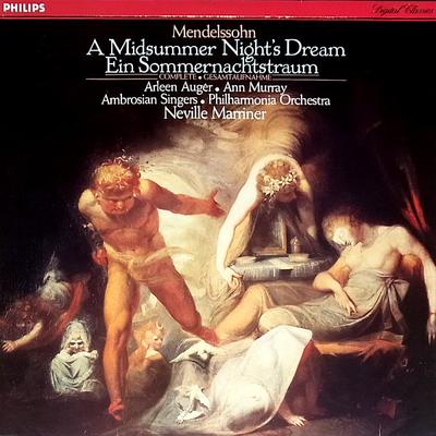 Виниловая пластинка NEVILLE MARRINER ARLEEN AUGER ANN Сон в летнюю ночь 421701 PHILIPS DIGITA 1984 Германия Классика Б/У