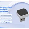 Short Wireless CarPlay Box Plug and Play Convert Wired To Wireless CarPlay for iPhone Android Auto