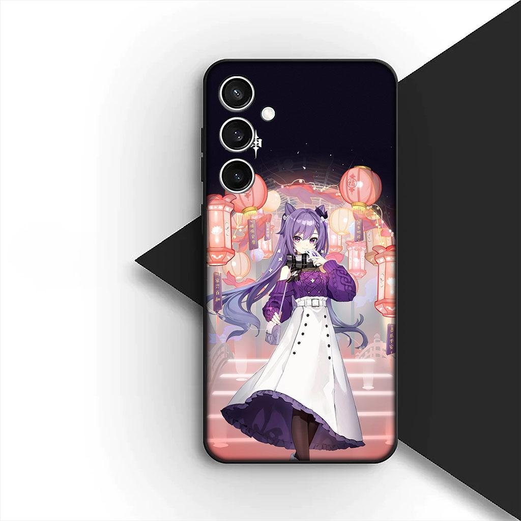 Genshin Venti Impact Xiao Keqing Phone Cover Soft Case for Xiaomi Redmi 15 15C A4 A5 9A 9C NFC Note 9 8 9T 5G Casing