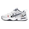 Nike Air Monarch 4 Амортизация Нескользящая Износостойкая Низкие Массивные Кроссовки Унисекс Белый Синий 415445-102(Team366-)