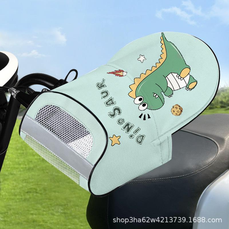 Electric vehicle sunscreen hand cover summer battery motorcycle gloves sunshade waterproof windshield UV protection hand cover