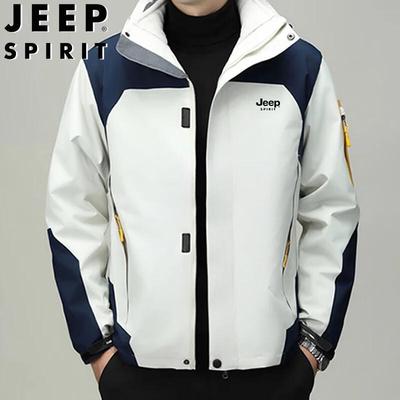 Мужская куртка 3-в-1 с капюшоном для активного отдыха JEEP SPIRIT