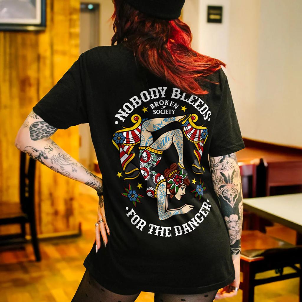 My Demons Are Down Tattoo Art Retro Style Summer Casual T-Shirt Men's and Women's Luxury Brand Top 2026 New