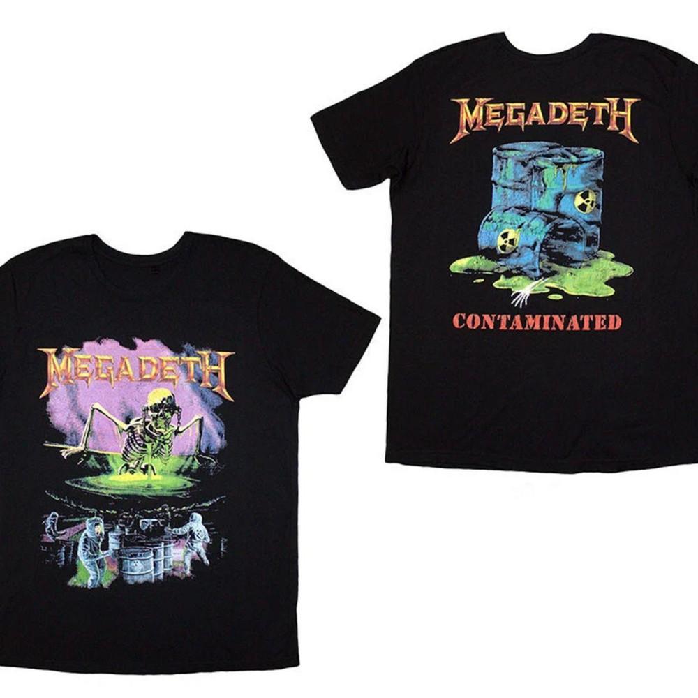 2 Sided Megadeth Contaminated Era T-Shirt