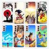 Dragon Ball Kid Goku Transparent Silicone Cover For Samsung Galaxy S22 Pro S21 S20 FE Ultra S10 S10E Lite S9 Plus Phone Case