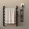 Towel Warmer Electric for Bathroom Without Drilling, Electric Towel Rack Stainless Steel, Heated Towel Rack for Bathroom