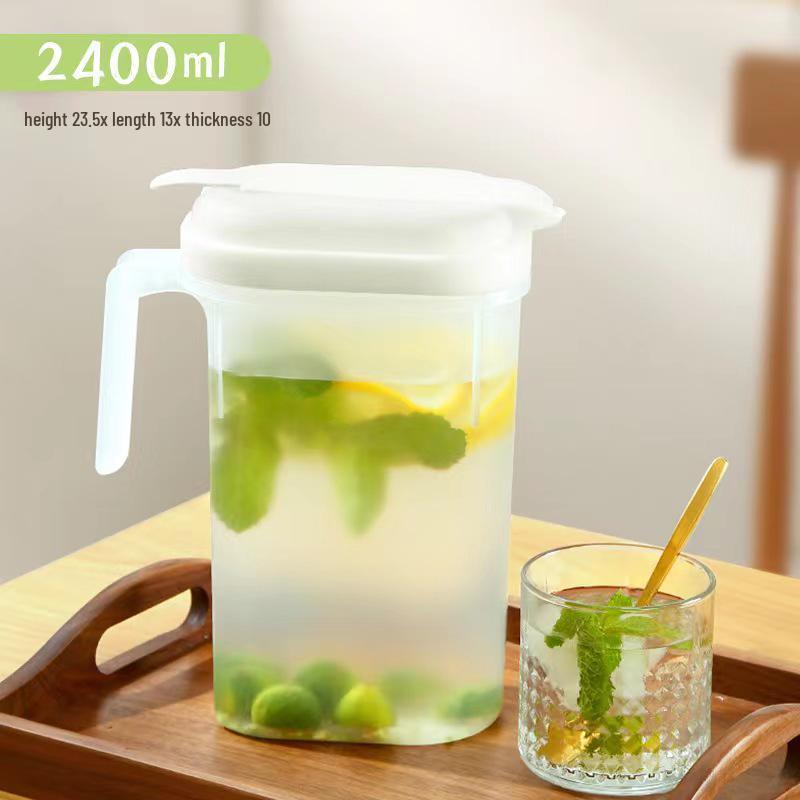 Кувшин для холодной воды из японского пластика большой вместимости - Термостойкий, Герметичный, для холодильника, Чайник для сока