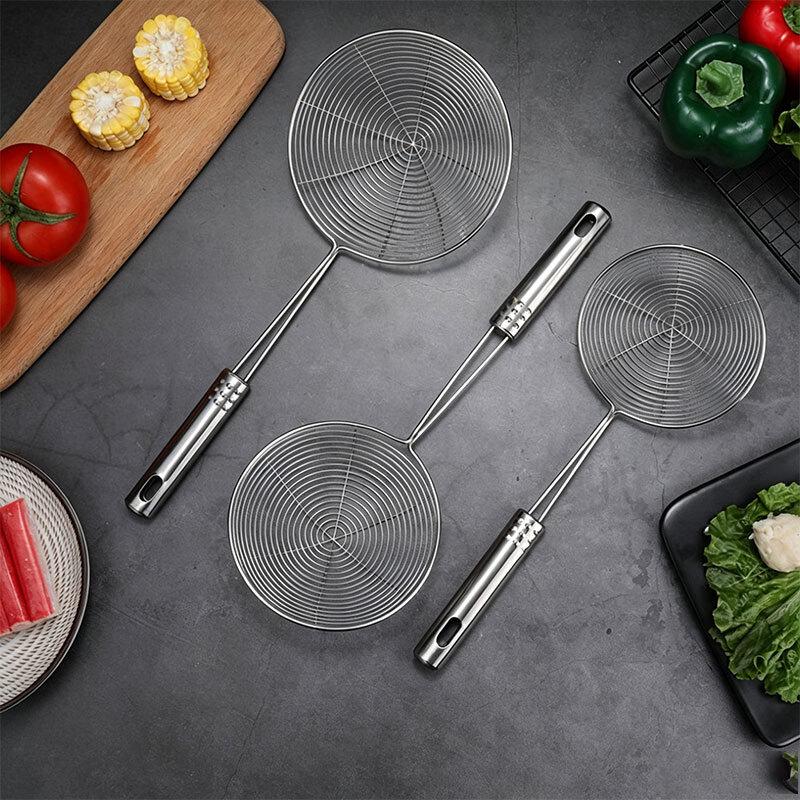 Jing Zhi Feng 304 SS Kitchen Skimmer Spoon Set