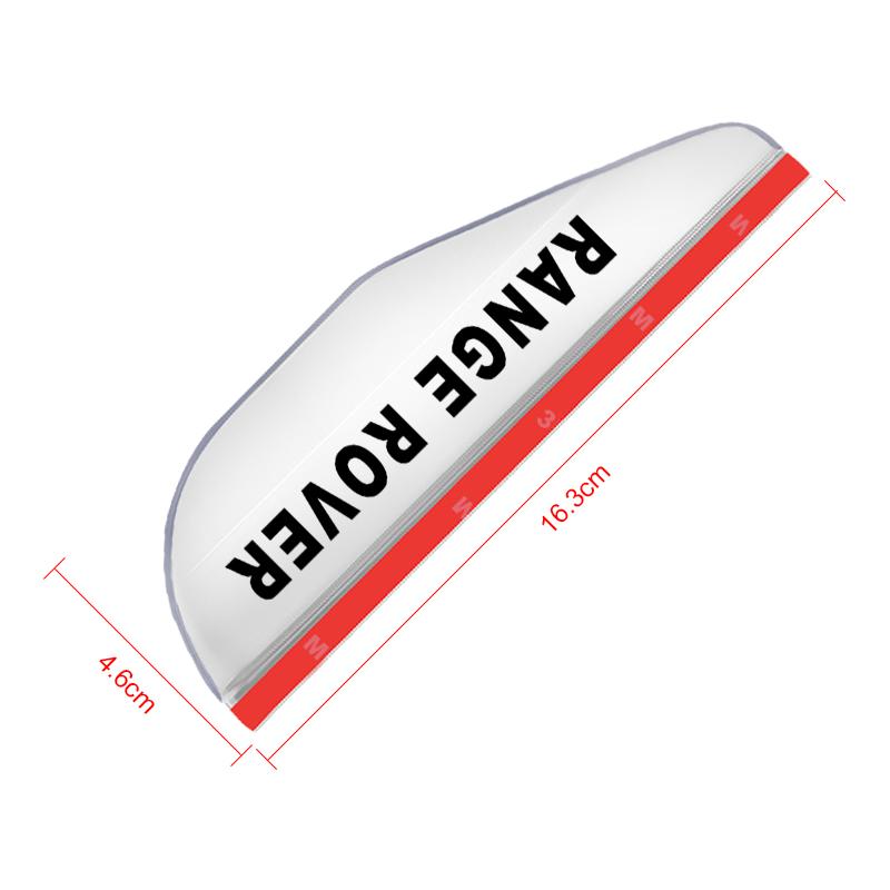 2 шт. Накладки-козырьки от дождя на боковые зеркала заднего вида для Land Rover Discovery Range Rover Evpque Defender Автомобильные очки Rover L322 L405