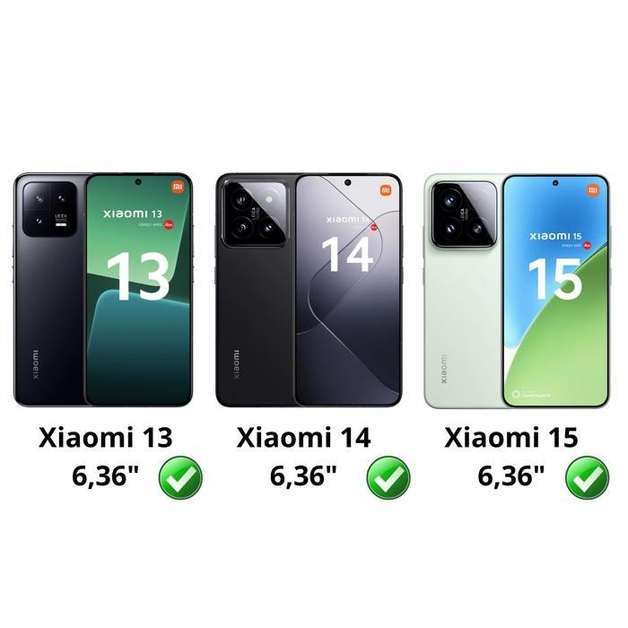 Verre Trempé pour Xiaomi 13 / Xiaomi 14 / Xiaomi 15 [Pack 4] Film Vitre Protection Ecran Phonillico®