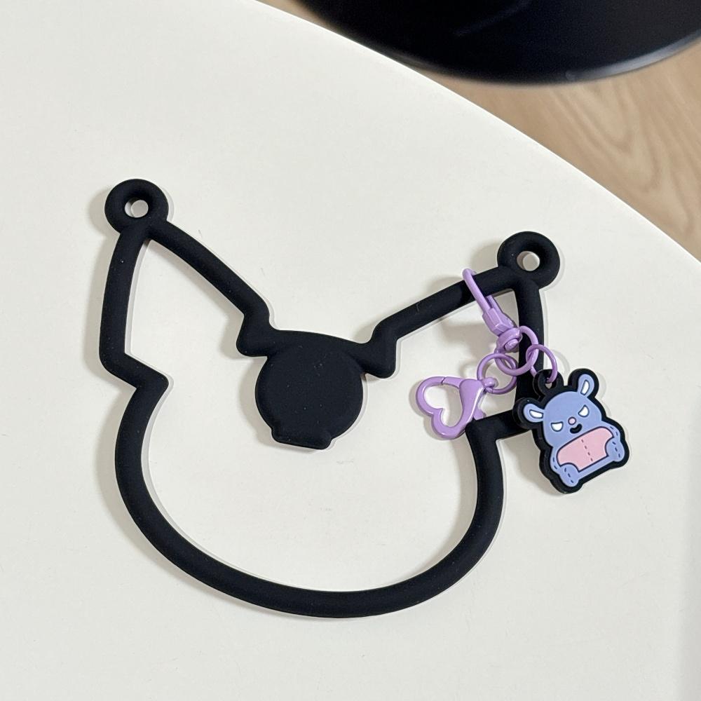 Sanrio Милый KT Куроми Моя Мелоди Мелоди Стиль Ремешок для Мобильного Телефона Мягкая Лента Прокладка Силиконовый Маленький Аниме Для Всех Смартфонов