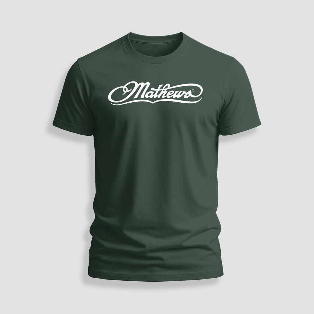 Mathews Archery logo смешная футболка Размер S-5XL Сделано в США Унисекс футболка