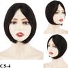 LISI HAIR Женские натуральные короткие волосы, заколка для волос на голове, чтобы покрыть выпадение волос, белые волосы, парик из синтетического волокна, ежедневное использование