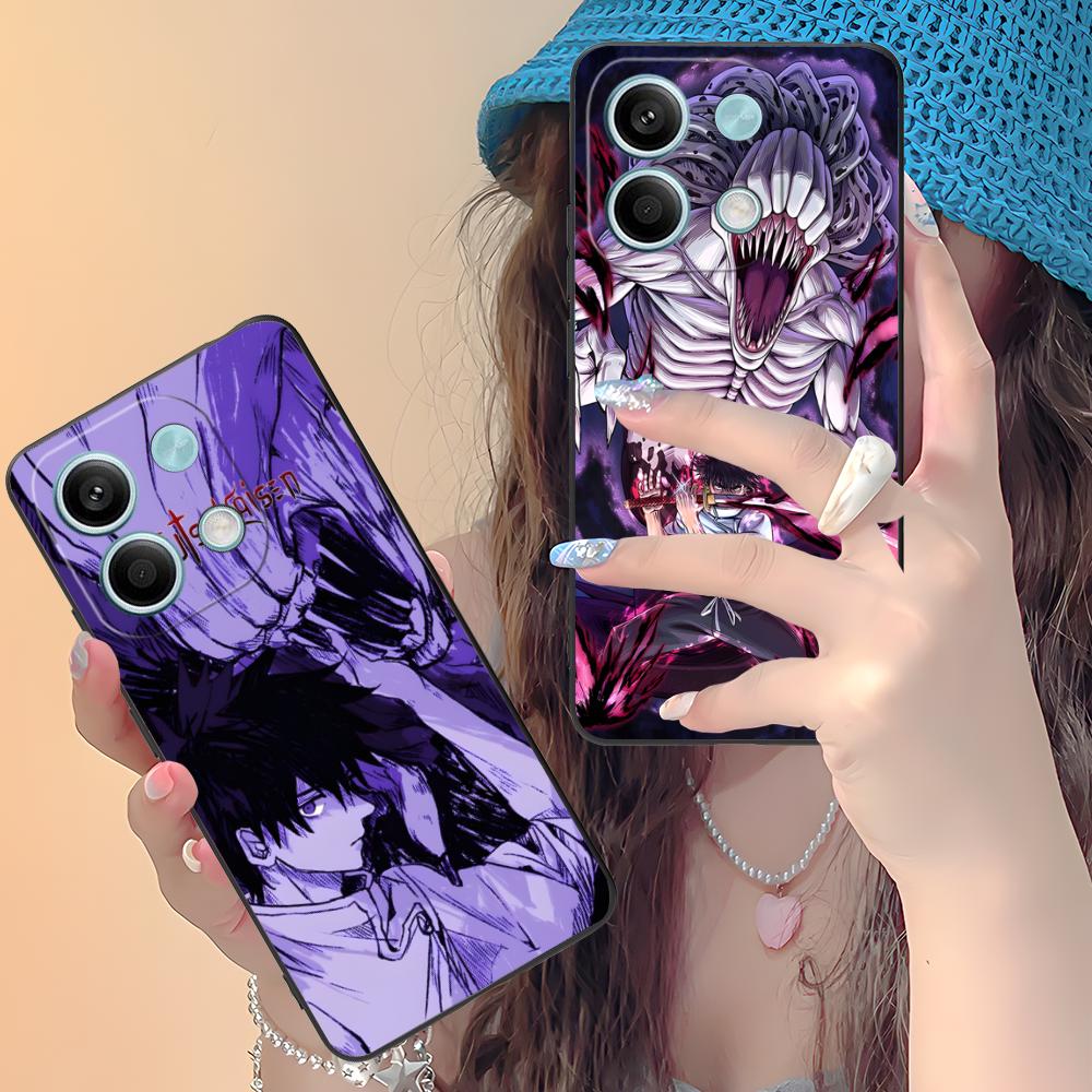 Чехол для телефона Jujutsu Kaisen Юта Оккоцу для Xiaomi Redmi 15 14 13 12 A5 3 2 1 C Plus 4G 5G Цветной Печатный Чехол Роскошный Красивый