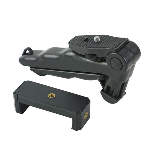 Mobile Phone Holder Tripod Stand High Stability Adjustable Compact Design Anti-Slip Portable Cellphone Holder Desk Stand