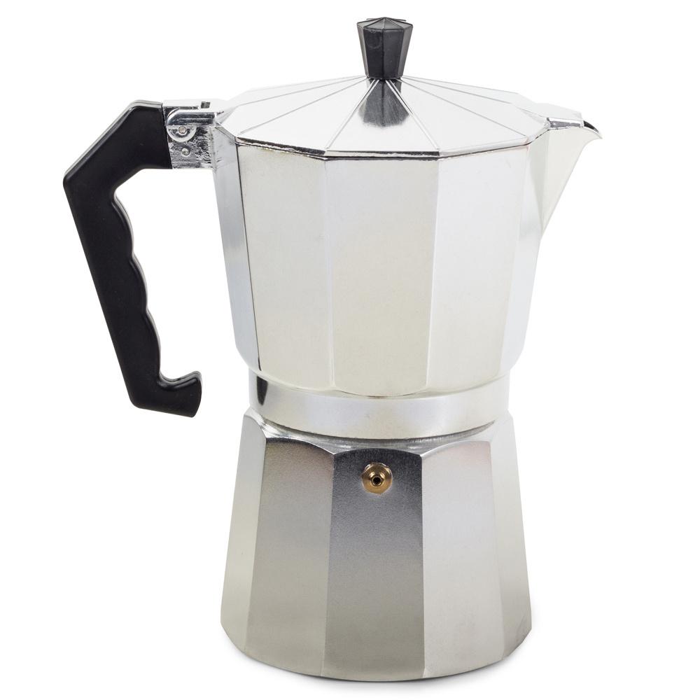 Coffee maker for 9 cups of coffee, 450ml, aluminum